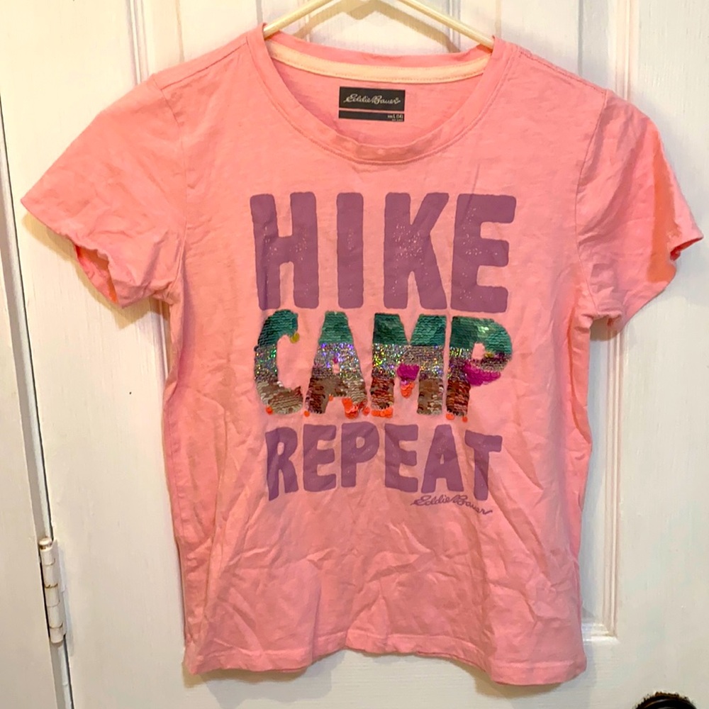 Light pink Eddie Bower Hike Camp Repeat